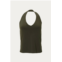 Lanston philosophy halter top in army