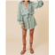 SPELL sienna tunic dress in green