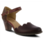 SPRING STEP SHOES parchelle mary jane sandal in bordeaux