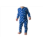 Gigi and Max babys bamboo pajama usa 4th of july zip onesie in blue multi