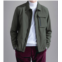 Paul & Shark save the sea re 4x4 stretch typhoon shacket in olive