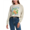 GIRL DANGEROUS limone cropped sweatshirt