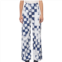 Raquel Allegra tripoli pant in ice blue & midnight