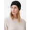 Brodie Cashmere scatter foil hat in black/gold foil