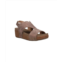 Corkys Footwear womens refreshing wedge sandal in bronze