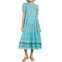 daphne dress in light blue kokoro