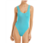 Bond-Eye maxam womens textured open back one-piece swimsuit