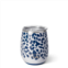 Swig LIFE 14 oz. stemless wine cup in leopard noir