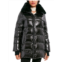 Dawn Levy womens shimmer heavy puffer jacket