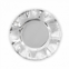 Beatriz Ball vento shallow wine plate in silver