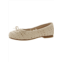 Masseys dawn womens slip on woven ballet flats