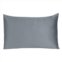 Homezia dark gray dreamy set of 2 silky satin queen pillowcases