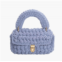Melie Bianco womens avery chenille crossbody bag in sky