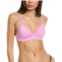 womens frankies bikinis billie bralette, s, pink