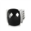 David Yurman wheaton onyx fashion ring in sterling silver 0.2 ctw