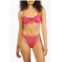 NIRVANIC portugal high-leg bikini bottom in eco guava bloom