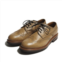 Brunello Cucinelli new mens brogue derby beige leather shoes