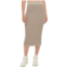 DKNY Jeans womens back slit long pencil skirt