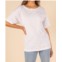 Before You sunday morning oversized tee in white