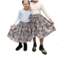 MarMar Copenhagen girls sille skirt in floral print