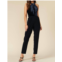 Adelyn rae priscilla jumpsuit in dark navy