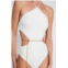 Devon Windsor aspen full piece swimsuit in off white