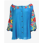 Vintage Collection womens matilda tunic in dark teal