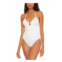 Becca by Rebecca Virtue womens solid convertible one-piece swimsuit