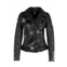 MAURITIUS tavi rf leather jacket in black