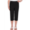Alfred Dunner petites womens slim modern fit capri pants