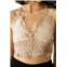 POL live in lace bralette in taupe