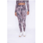 Mono b high-waisted leggings in dusty snake print