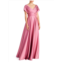 THEIA cecelia draped a line gown in vintage primrose