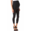 DAVID LERNER maternity cropped leggings in black