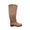 ULAN waterproof tall riding boots in dark beige