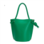 Melie Bianco womens miriam recycled vegan top handle bag in green