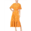 Rachel Rachel Roy womens chiffon smocked maxi dress