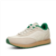 Woden womens nellie vintage sneaker in bland de blanc/basil