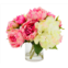 Creative Displays pink peony & hydrangea floral arrangement