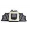 Pet Life hounda accordion metal framed soft-folding collapsible dual-sided expandable pet dog crate