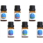 PURSONIC 100% pure essential aromatherapy oils gift set-6 pack 10ml(bergamot cedarwood eucalyptus lavender lemon rosemary.)