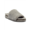 Lucky Brand gadini womens faux fur open toe fleece slippers