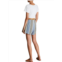 Sancia ellesse womens high waist pleated casual shorts