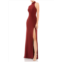 Ieena for Mac Duggal womens cut-out sleeveless evening dress