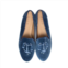 HOUSE OF ZALO libra slipper in blue smoke