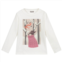 Il Gufo white long sleeve t-shirt