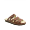 Beacon simone womens leather slip on slide sandals