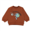 Molo brown disc spin graphic sweatshirt