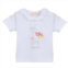 Sophie la Girafe white giraffe ruffle t-shirt