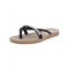 Seven7 bondi caramel womens faux leather embellished thong sandals